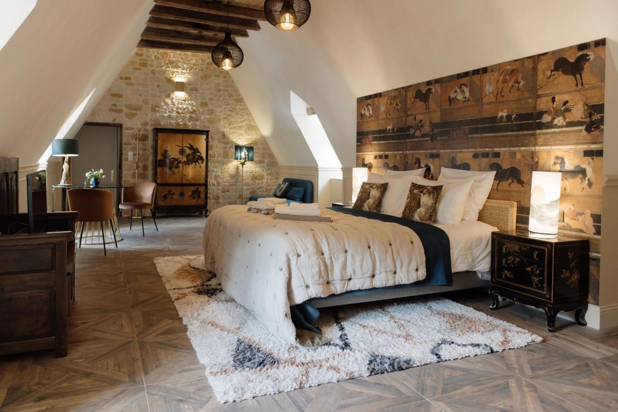 オートワール Manoir De Laroque Delprat Bed & Breakfast エクステリア 写真